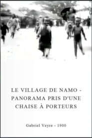 Le village de Namo – Panorama pris d’une chaise à porteurs